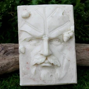 Silicone mold for Green Man ,lavender soap making