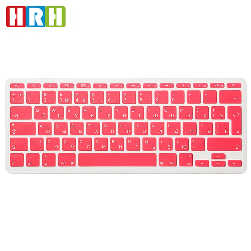 Russian Language Silicone Keyboard Protector Cover Skin for macbook 116 inch laptop skin 14 inch laptop skin EU version keyboard