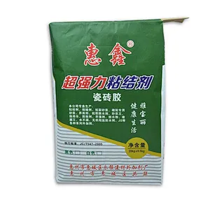 20kg of brown paper four cube valve pocket for cement, tile use