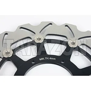 CNC aluminum 296mm street floating disc for motorcycle for CBR F 600 Goldwing gl1800