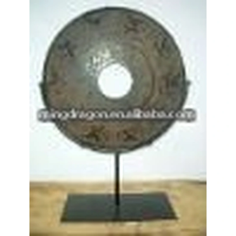 Chinese antique carved jade stool