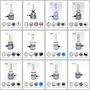 c6 led headlight for car headlamp bulbs