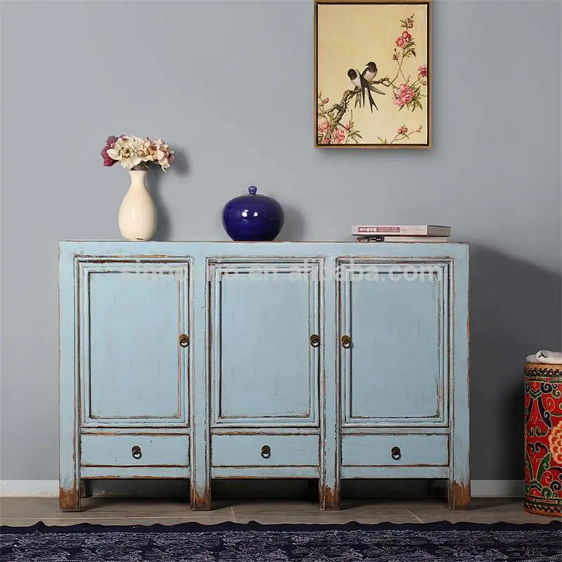 wholesale furniture china antique curio cabinet shabby chic furniture in living room