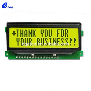 16X2 CHARACTER W/LED LCD MODULE