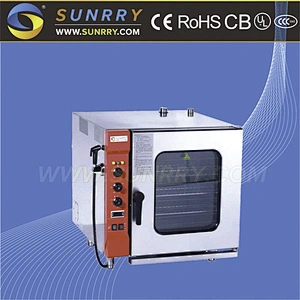 Industrial high efficiency 10 trays combi bakery machines single deck portable electric pizza oven for sale