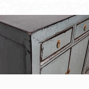 chinese antique vintage distressed lobby cabinet sideboard furniture