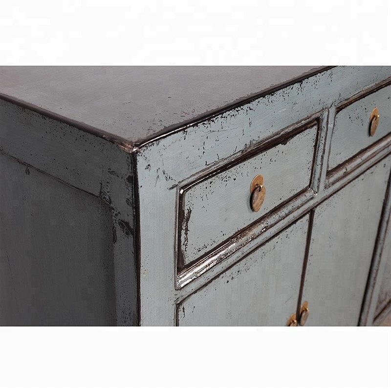 chinese antique vintage distressed lobby cabinet sideboard furniture