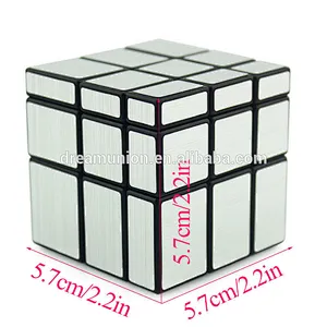 Wire Drawing Style Magnetic Balls Magic Mirror Cube Magic Challenge Puzzle