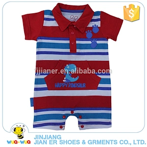 Summer 100%cotton comfortable soft infant romper