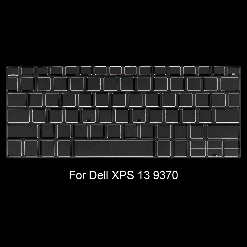 Aliba ba Wholesale Soft Ultrathin tpu elastic  ultrathin Keyboard Skin for dell xps 9370