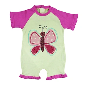 Wholesale baby sleeper girls rompers bulk clothing