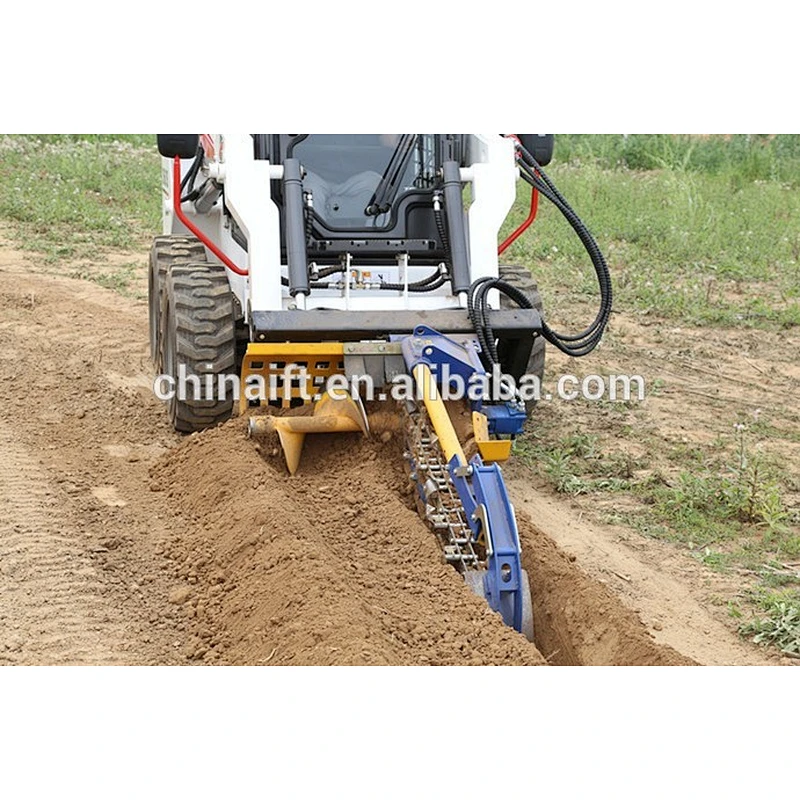 China 23HP mini loader trench digging machine for sale