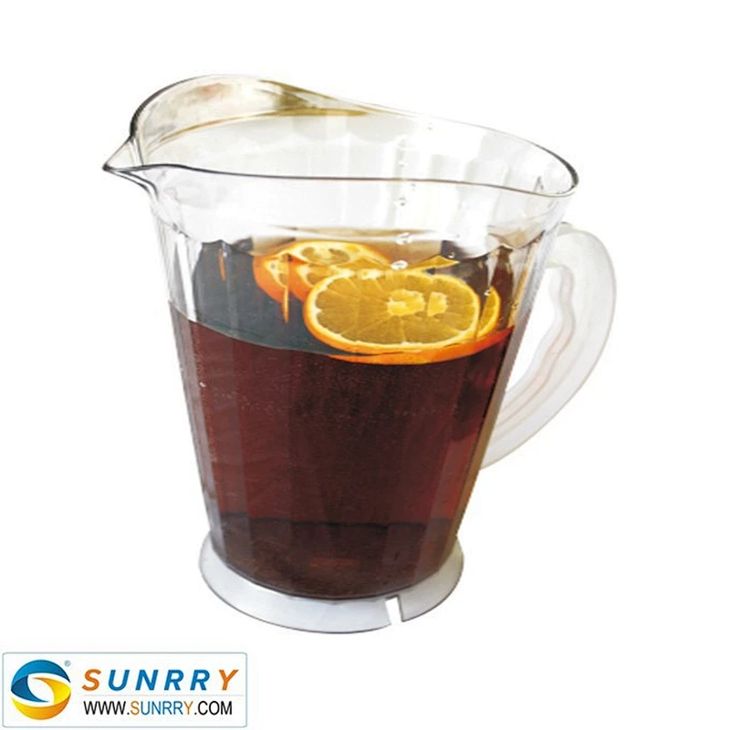 Clear good quality 1.9 L plastic milk and beer pitcher made of PC