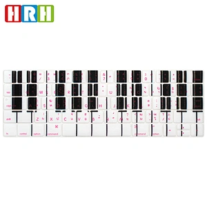 Hot Selling 2019 Amazon thai Custom Silicone Keyboard Protector for Macbook Pro 13 Inch Touch Bar Keyboard Skin