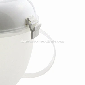 MICROWAVE POPCORN MAKER SERVING BOWL MACHINE POP CORN COOKER FAT FREE NO OIL Popular
