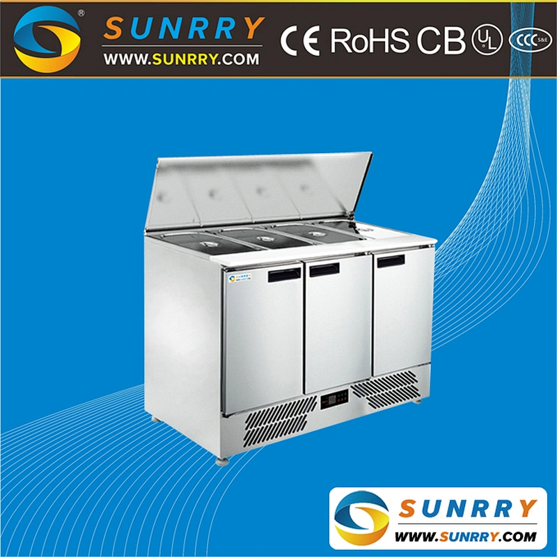 High Performance Salad Showcase Pizza Showcase Pizza Display 5 Pans (SY-RST900S SUNRRY)