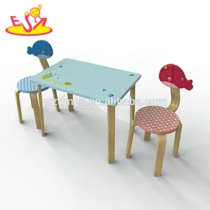 2018 New Original Design kids drawing table for dinning W08G244