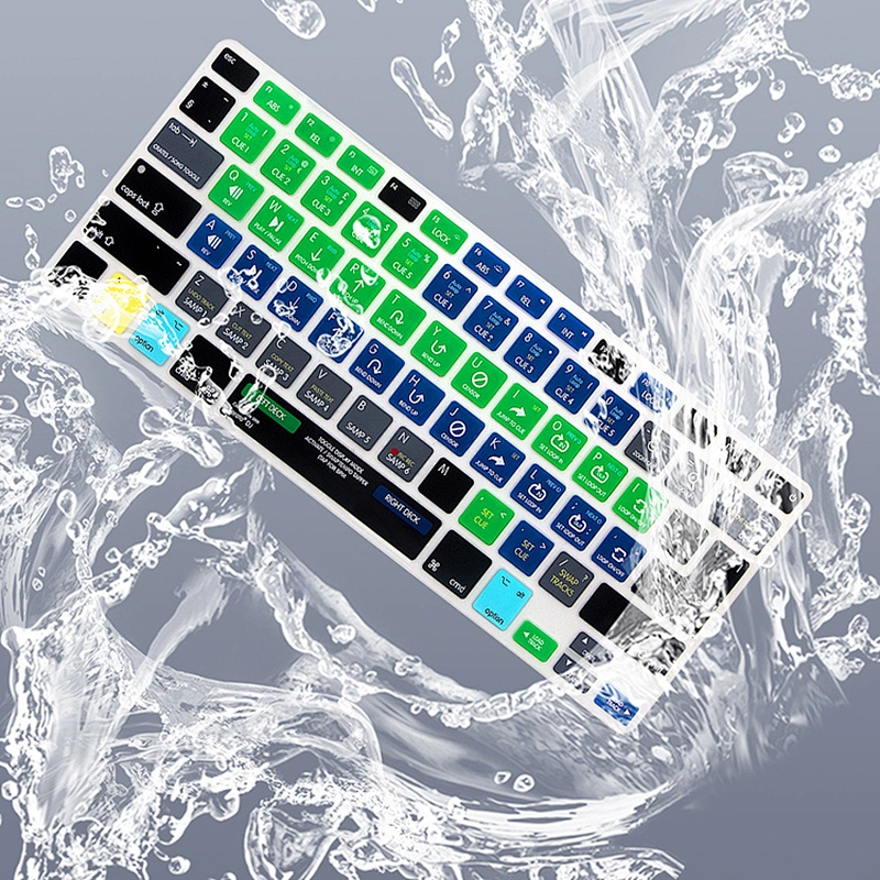 Serato DJ Function Key Hotkey Shortcut Keyboard Skin Silicone Cover for Macbook Air 13 Pro with Retina 15 17
