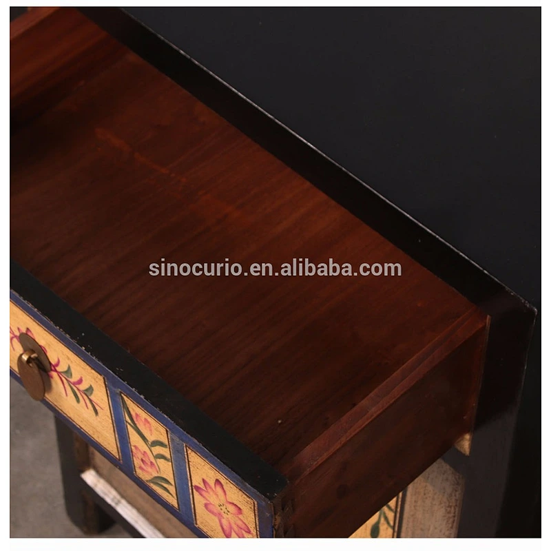 wholesale furniture china chinese antique furniture painted nightstand