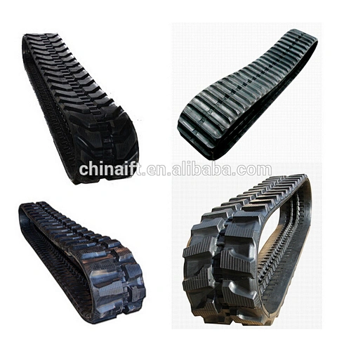 China manufacturer Takeuchi TB235 excavator rubber track 350X52.5X86