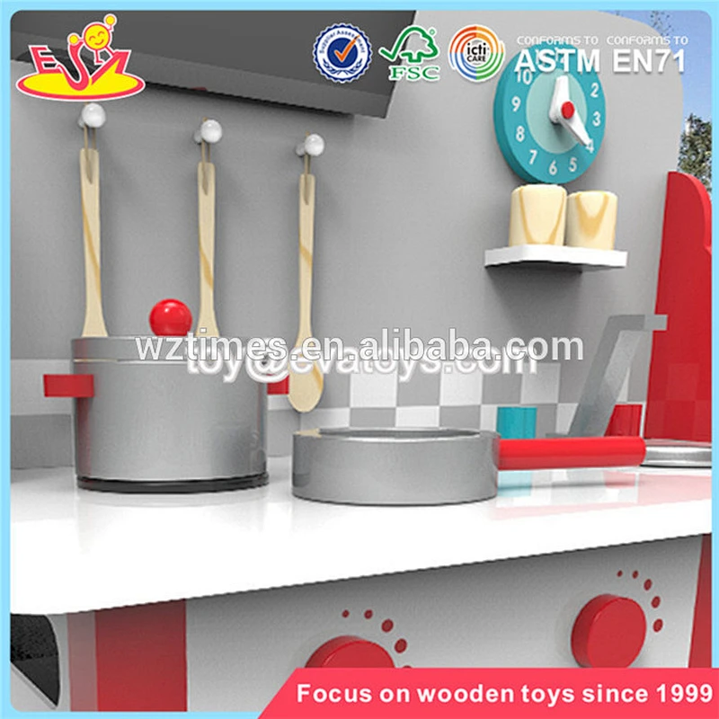 Wholesale best selling wooden children kitchen toy early learning wooden children kitchen toy W10C292