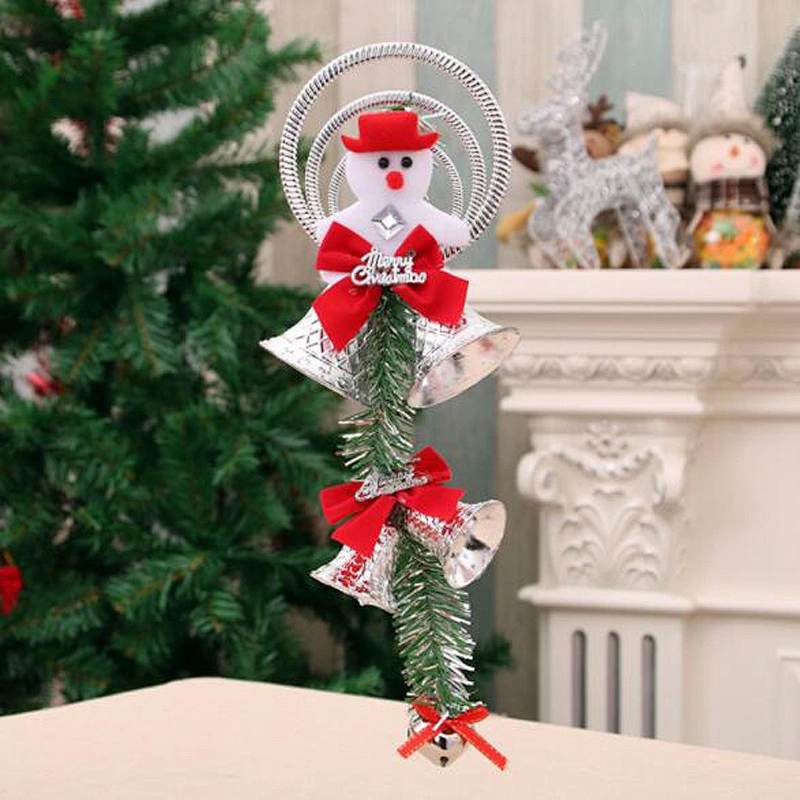 China Supplies Free Sample Christmas Gift Christmas Bell Wind Chime Pendant Christmas Tree Decoration Craft Pendant