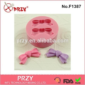 Fondant Cake Decorating Tools Adorable Bows Silicone Cake Mold