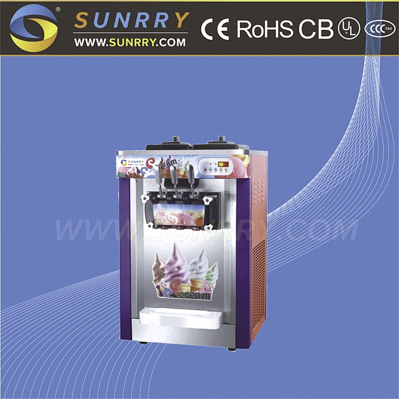 High quality mini type small table top soft serve ice cream machine