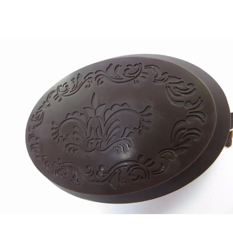 QT0057 art pattern stamp handmade soap mold silicone chocolate mould przy