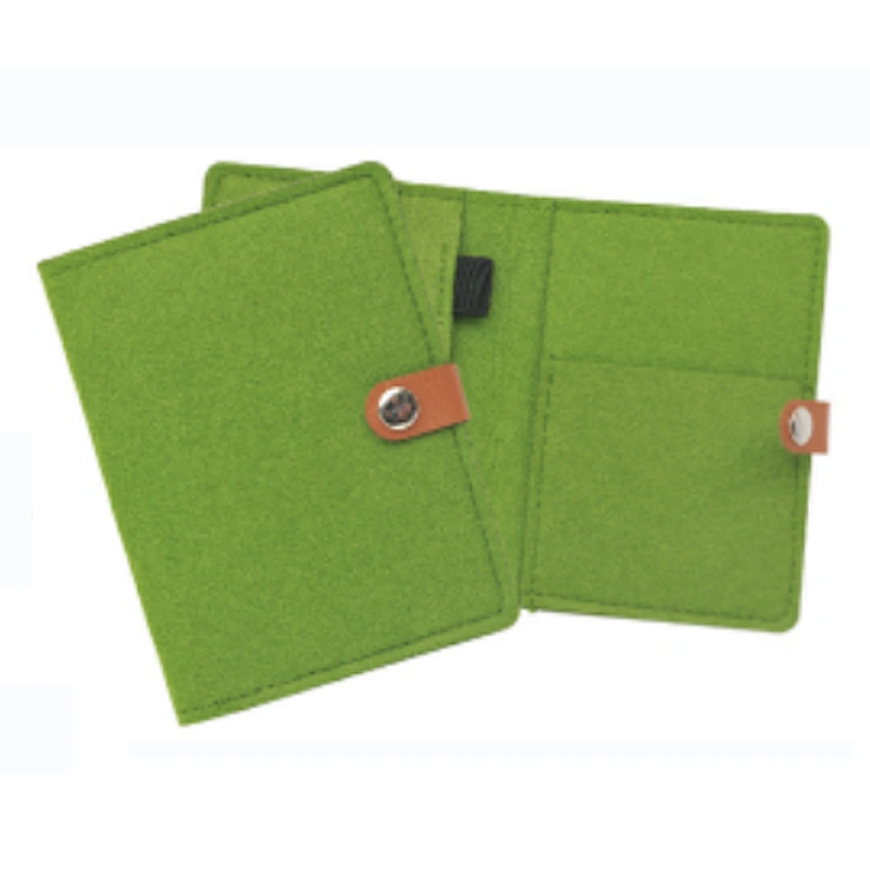 2019 fashion design card holder wool felt credit card holder  employee card holer for work and travelling