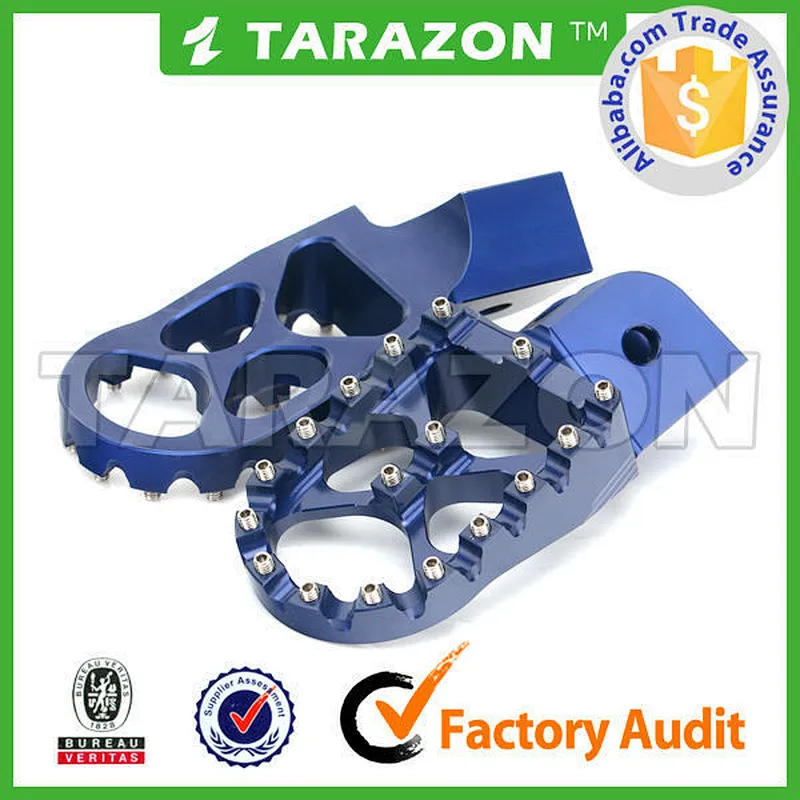 High strength 7075 aluminum adjustable motorcycle foot pegs for BMW