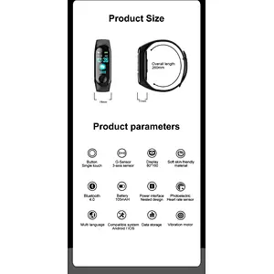 Hot selling M3C band fitness cicret sports sleep band wristband bluetooth smart watch bracelet