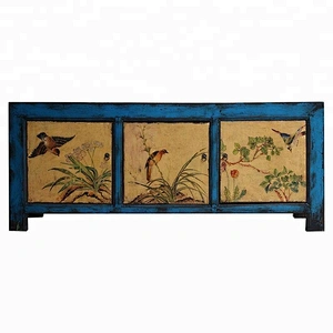 chinese new designs painted wooden tv cabinet furniture in stores