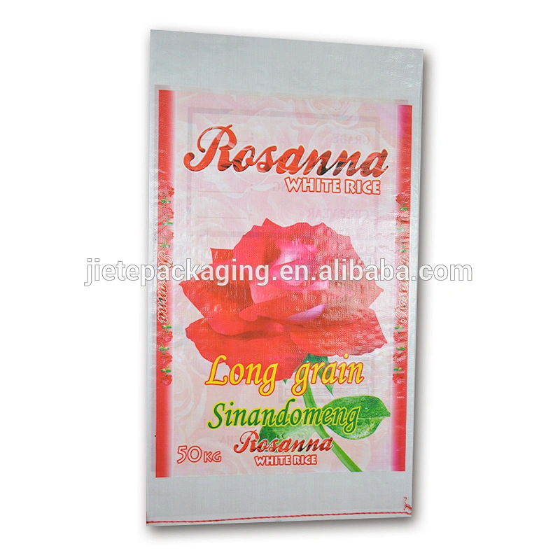 15kg 25kg 50kg flour, rice, corn, flour, seed pack bag with colorful printing