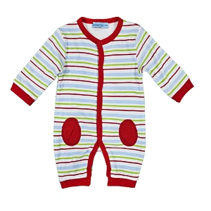 Wholesale children's boutique clothing striped romper baby