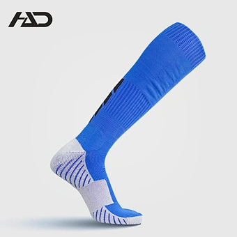 knee hign half terry football sport compression socks