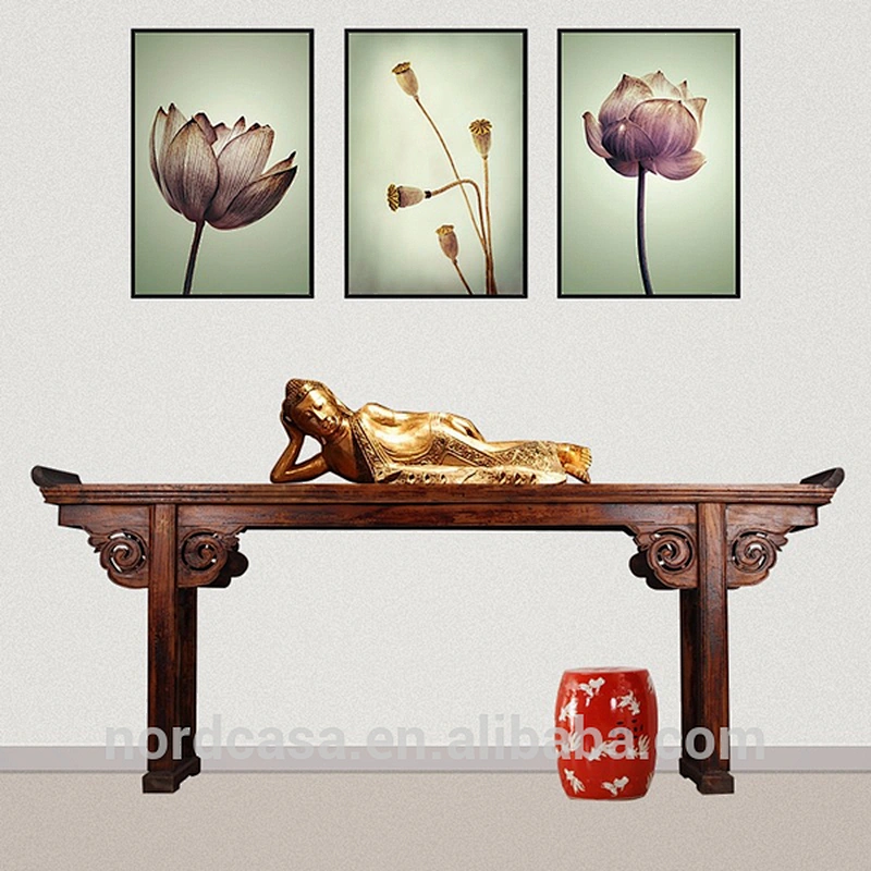 Chinese antique style wooden carved altar table
