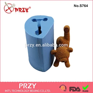 PRZY Lovely bear silicone mold handmade soap mold
