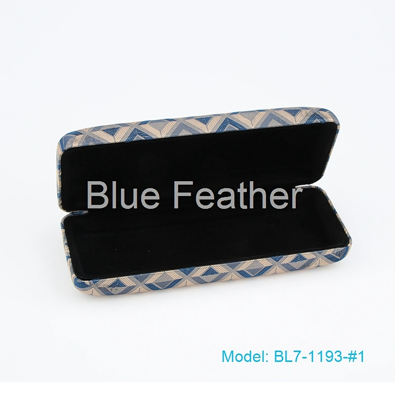 Fashion Hard PU Leather Glasses Case With Custom Logo for Unisex