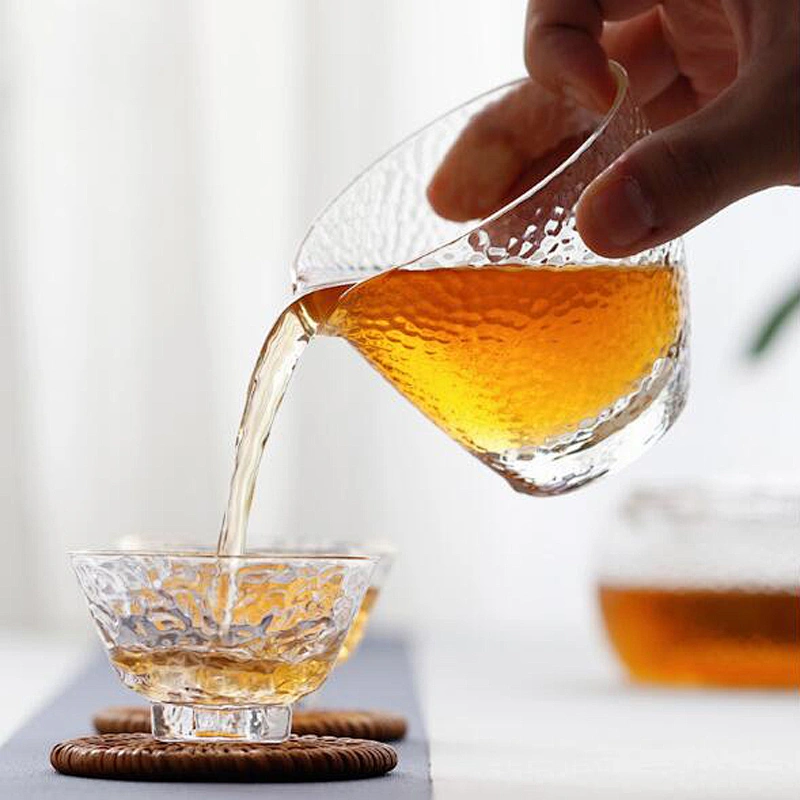 High Quality Hand Blown Borosilicate Glass Cup Customized Logo Glass Water Cup 200ml Juice Milk Water Tea Beer Cup