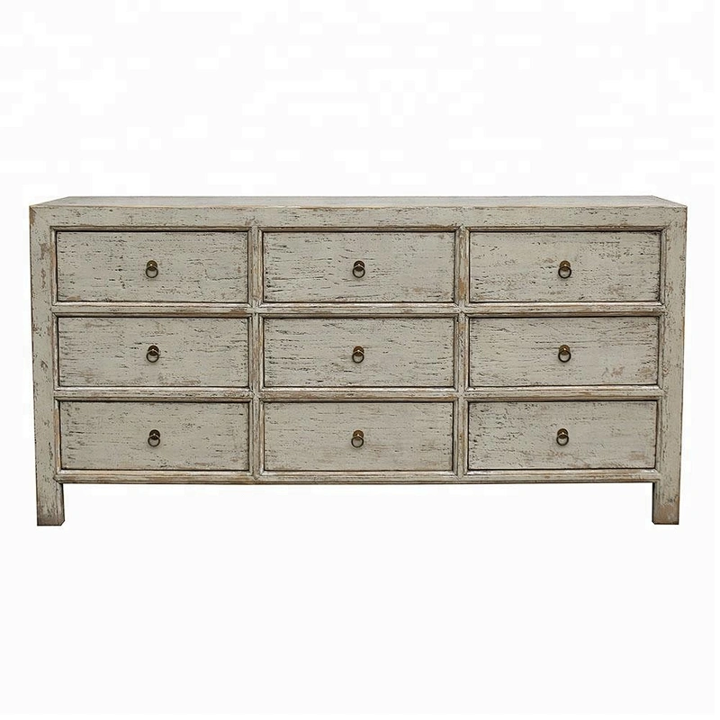 chinese antique furniture cabinet  wooden lobby sideboard