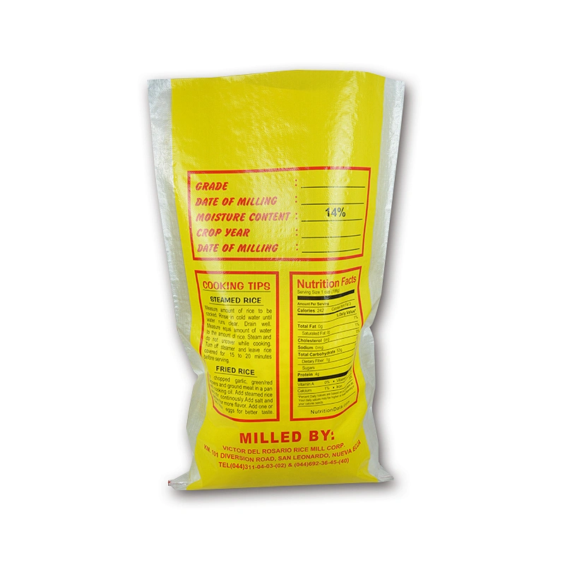 Plastic packaging bag for flour/wheat flour bag 50kg