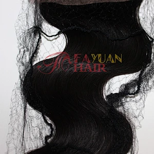Best selling 7 A grade Body wave Wholesale cheap silk base closure