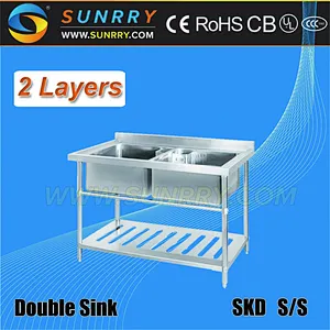 Custom Size Kitchen Sink/Fancy Kitchen Sink/Single Bowl Stainless Steel Sink (SY-SK8718 SUNRRY)