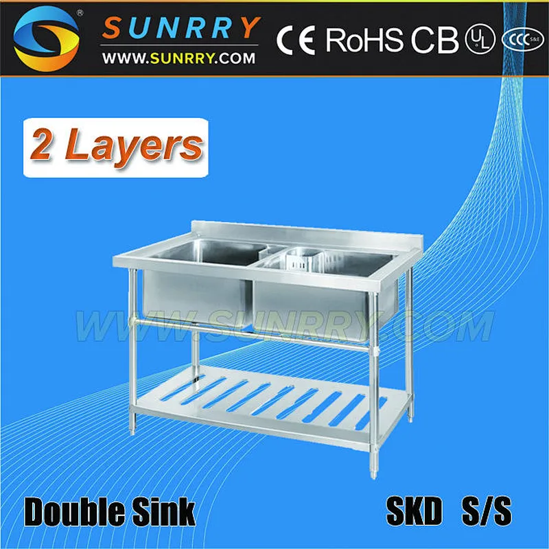 Custom Size Kitchen Sink/Fancy Kitchen Sink/Single Bowl Stainless Steel Sink (SY-SK8718 SUNRRY)