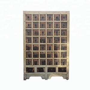 chinese antique distressed storage furniture medicine cabinet
