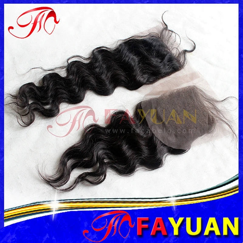 yaki lace closure peruvian human hair curly silk top lace closure