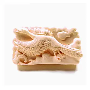 flying dinosaur silicone molds Handmade Silicone 2D dragon Soap Mold Candle Molds przy