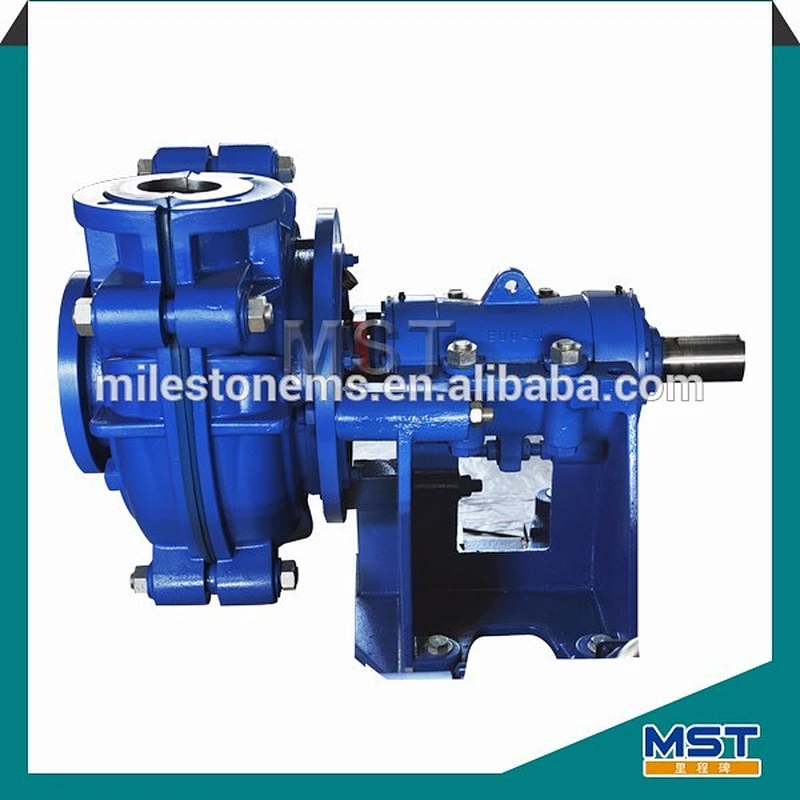 Belt drive large mining gravel slurry pump