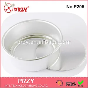 High quality round bake king cake pan